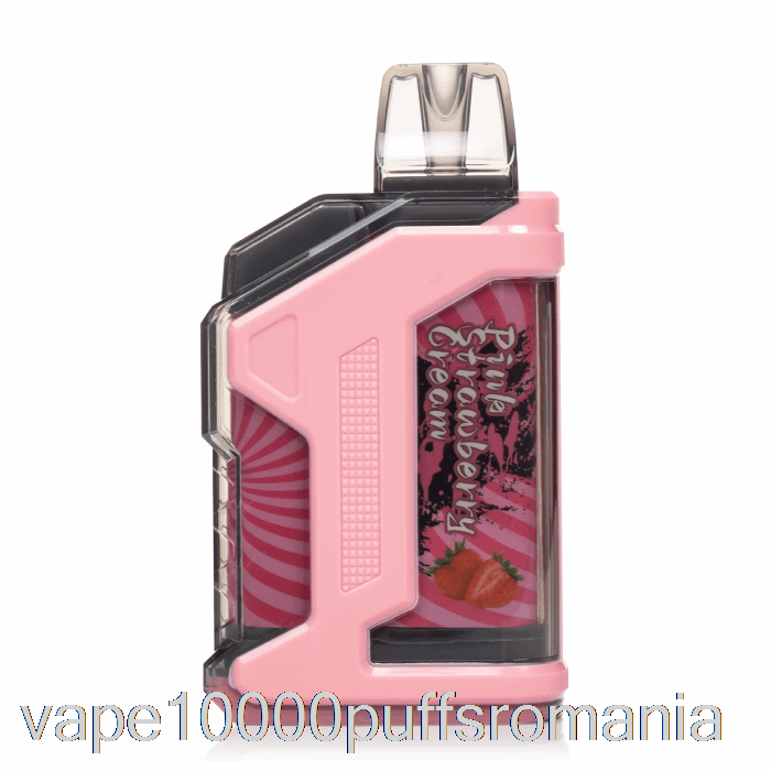 Vape Romania So Soul Nola Bar 10000 Crema De Unica Capsuni Roz